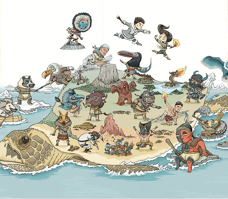 一本书读遍世界五大洲神话孩子爱不释手