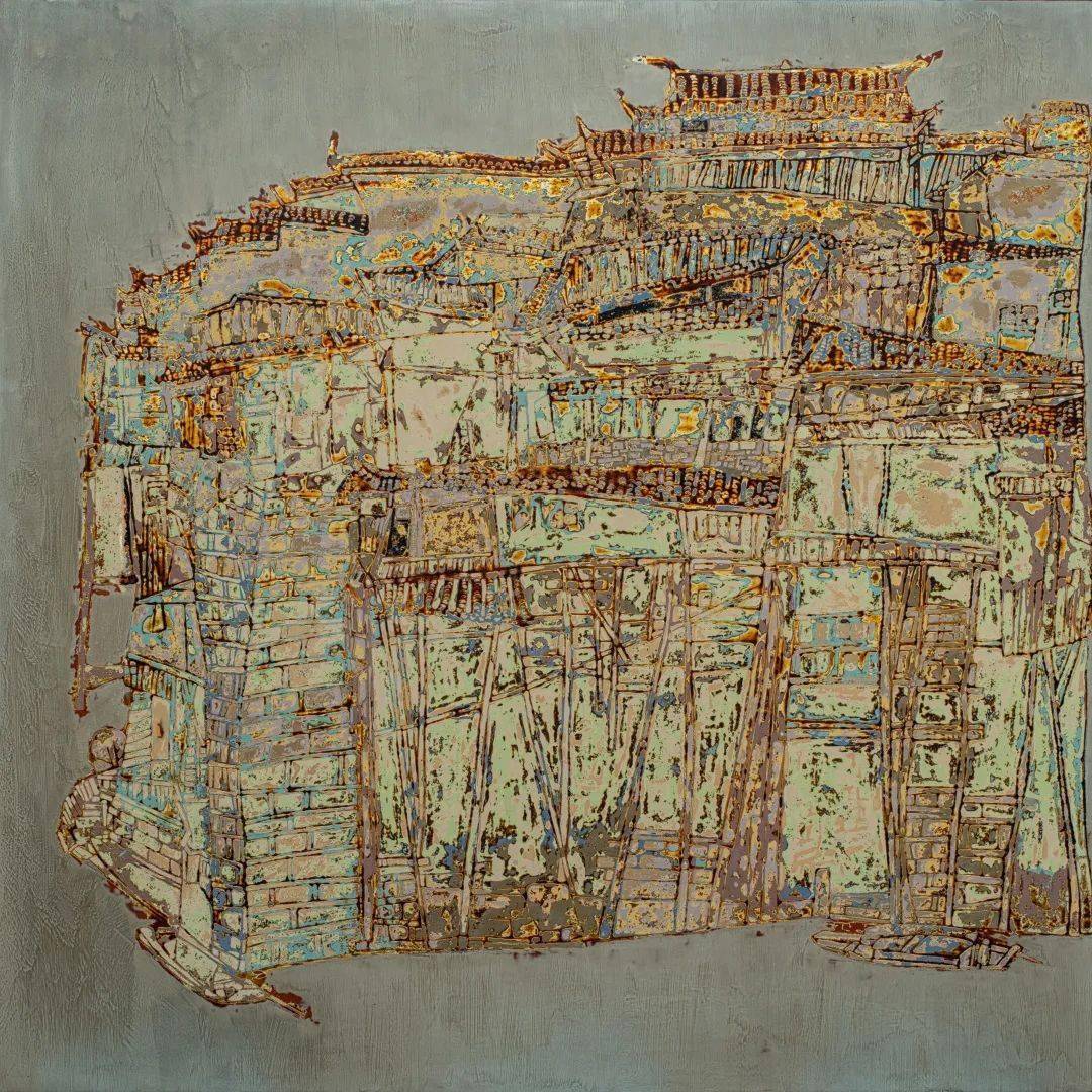 本周展览2020年7月715日漆迹张玉惠漆画作品展