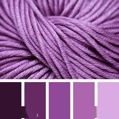舒服的紫色系配色