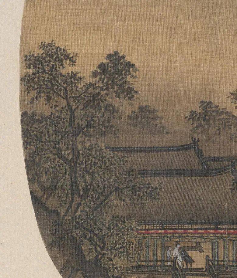 赏画宋深堂琴趣图