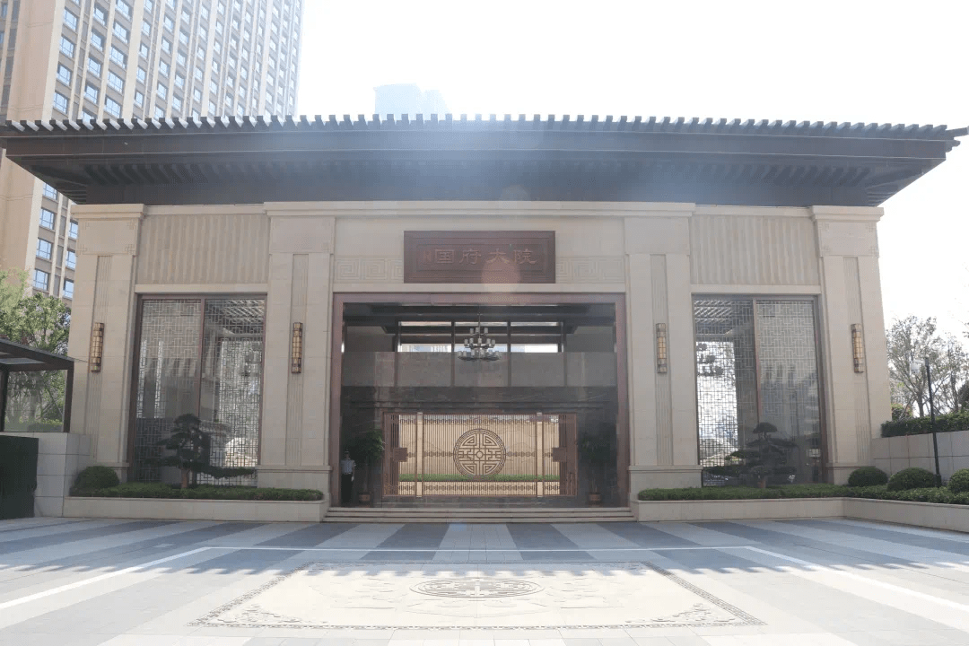 实景拍摄映月水景  院门集中国门风的典雅与威严于一身,大家规制,精心