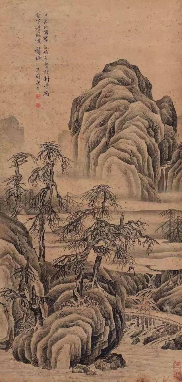 唐伯虎的100幅精品画作_唐寅