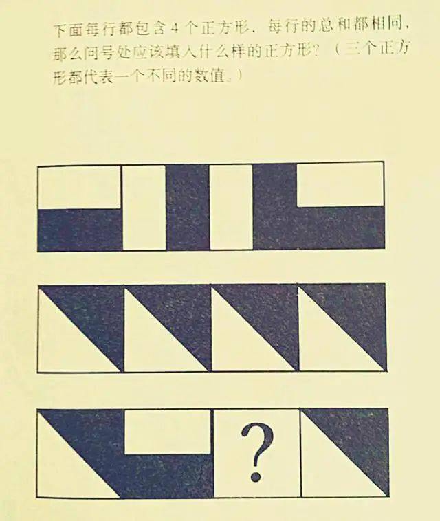 【智力测试】6道智力题考智商!完成3道智商及格,完成6道智商120!_图形