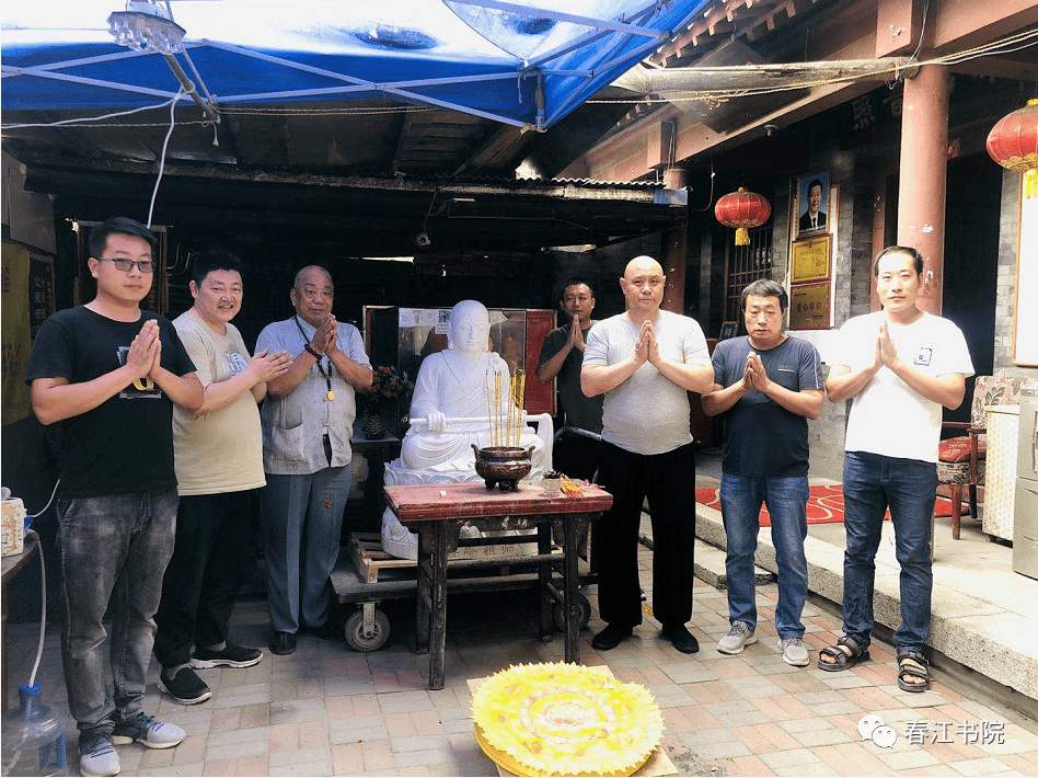 7月11日農曆五月二十一石家莊普庵寺恭迎普庵祖師聖像還山