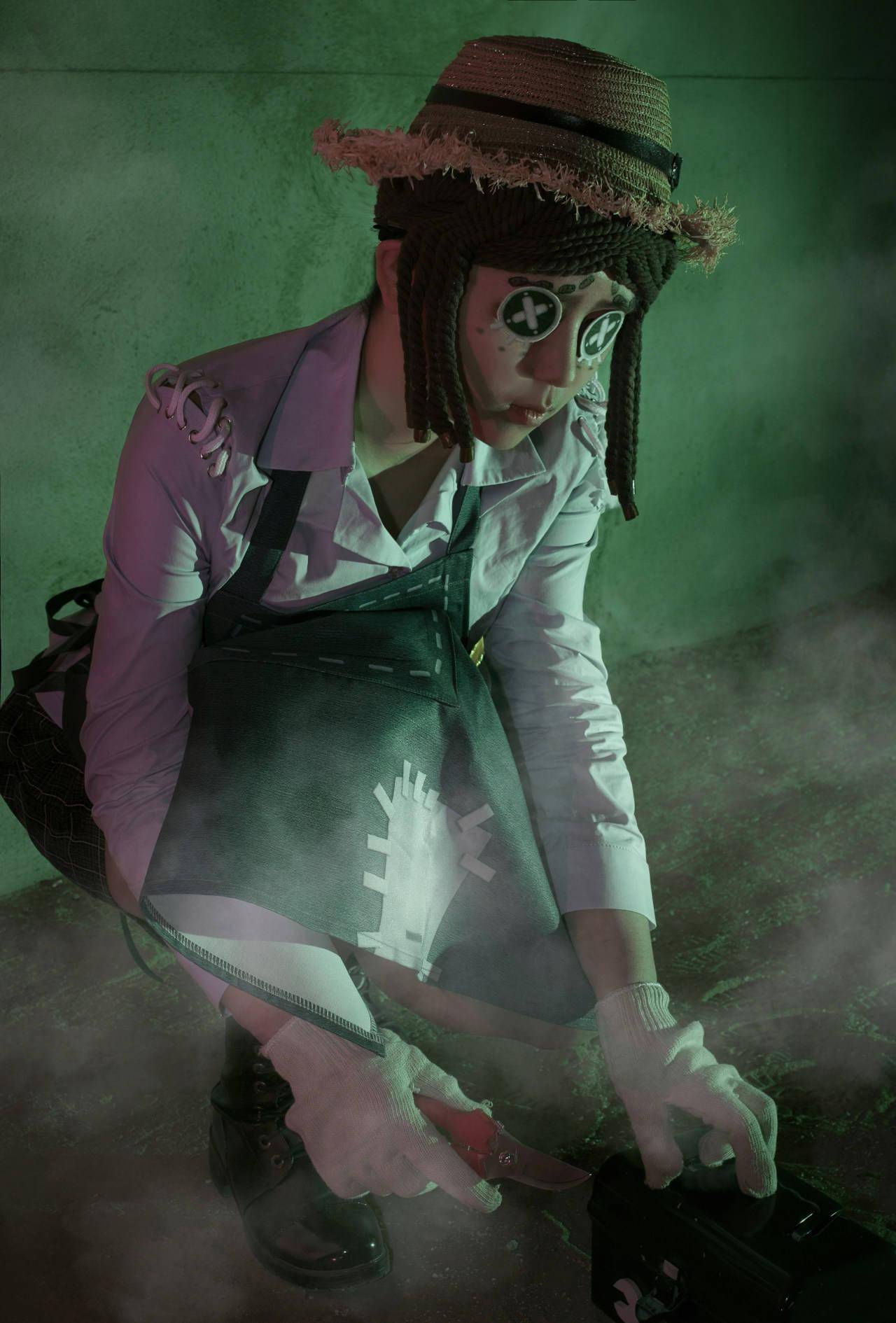 角色名:园丁 cn:白洛 #第五人格# #cos# #第五人格园丁##cos正片# .