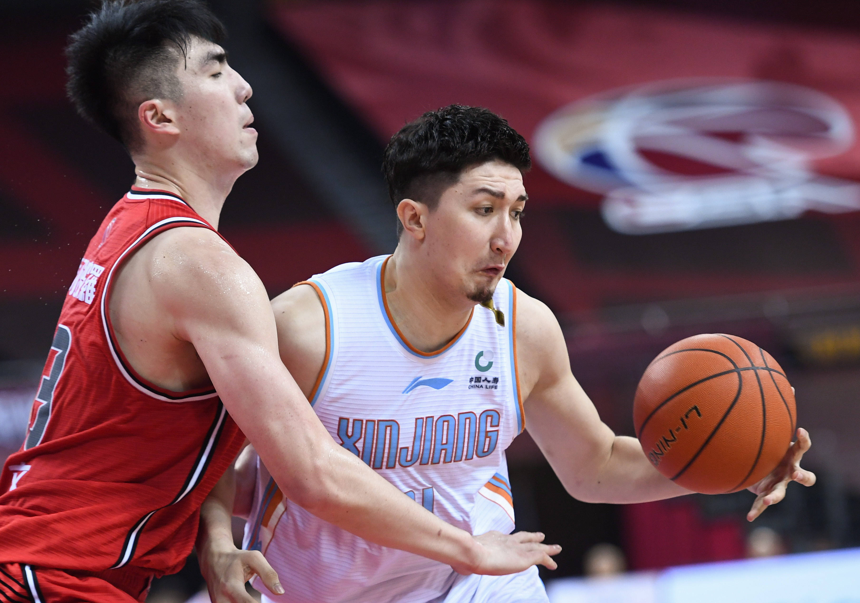 篮球——cba复赛第二阶段:新疆伊力特胜深圳马可波罗