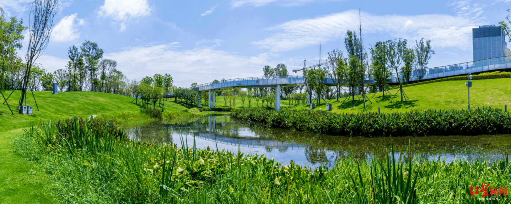 成都以公园城市为载体,再现水润天府,茂林修竹的蜀川胜景