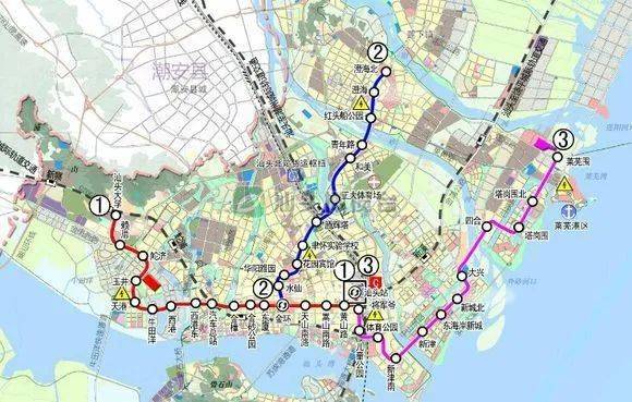 汕头将建设地铁万达入住东海岸汕头大学城