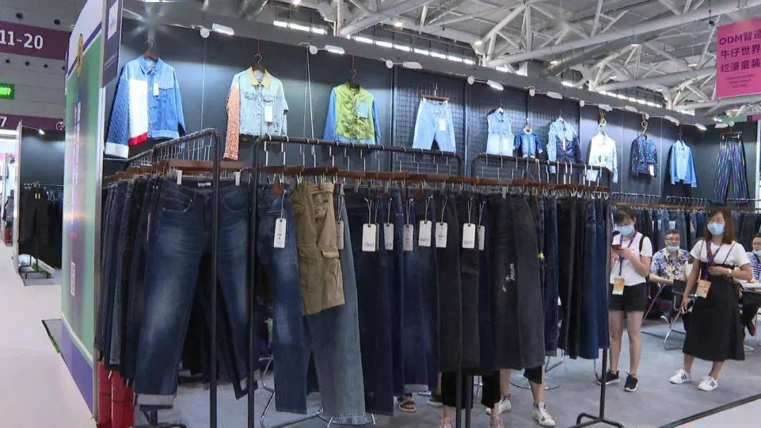 顺德均安牛仔抱团亮相2020大湾区面辅材料展