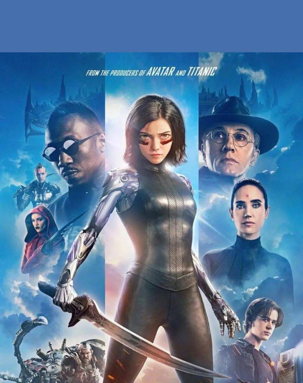 最强漫改电影阿丽塔战斗天使卡梅隆筹备近20年的巅峰之作