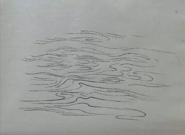 素描水 流动图片