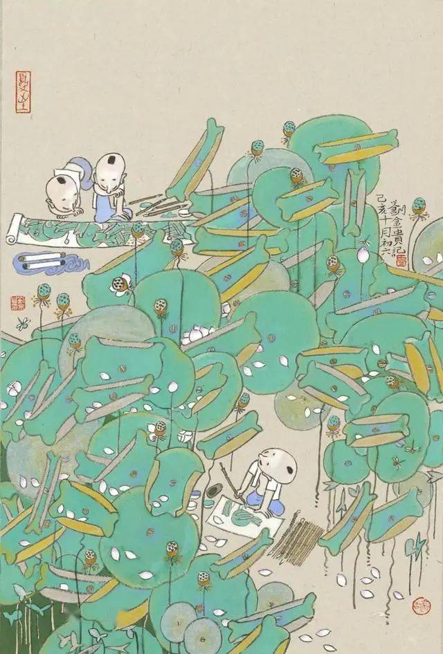 画如其人 |刘金贵_人物