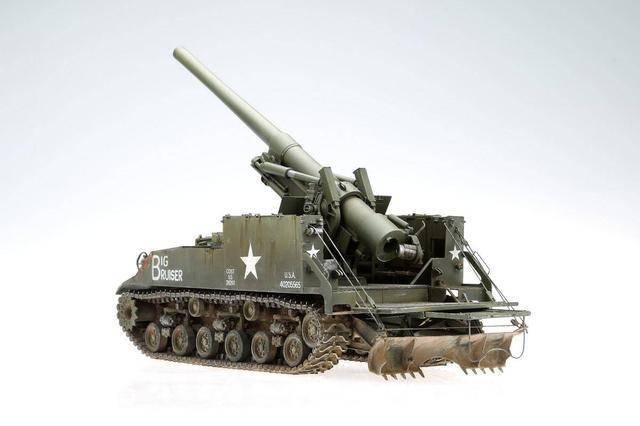 模型制作范例:afv 美军m40自行榴弹炮