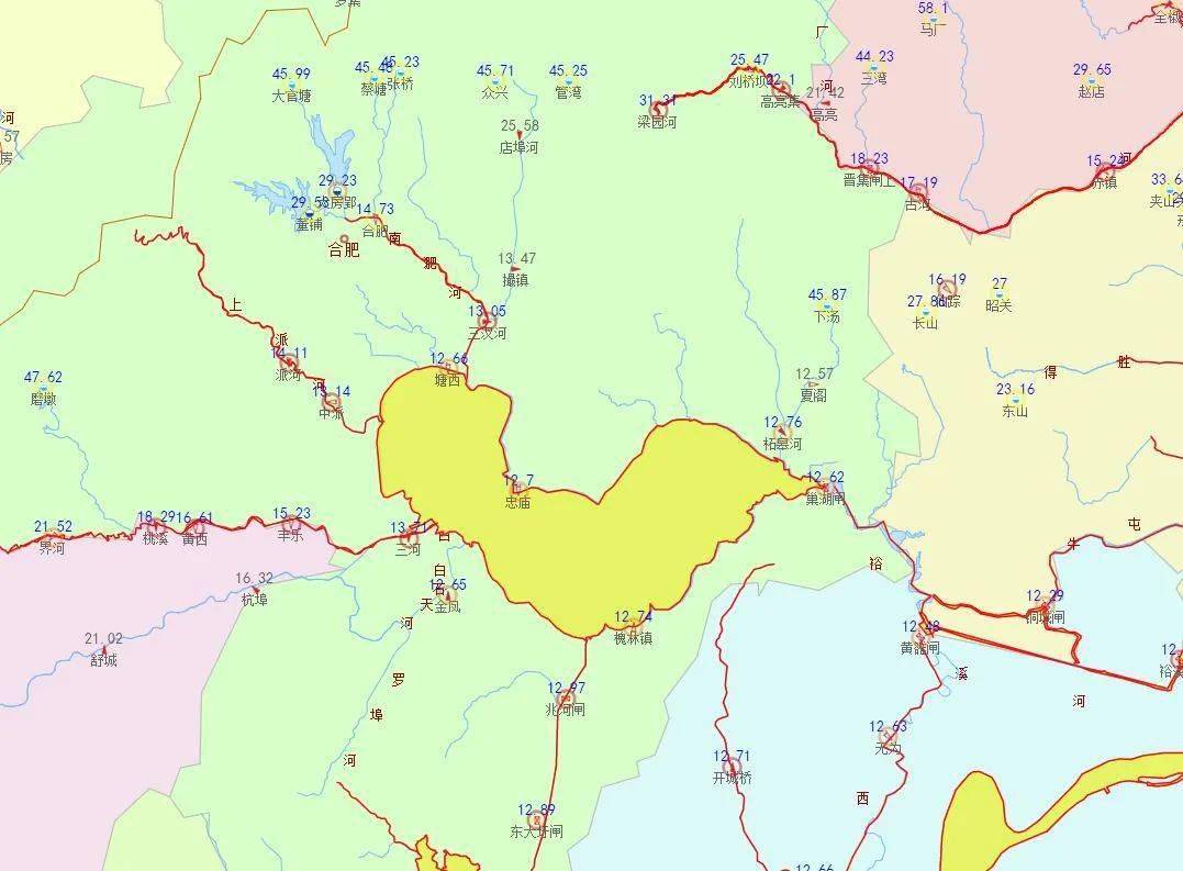 【紧急】巢湖流域部分地区超历史最高水位!