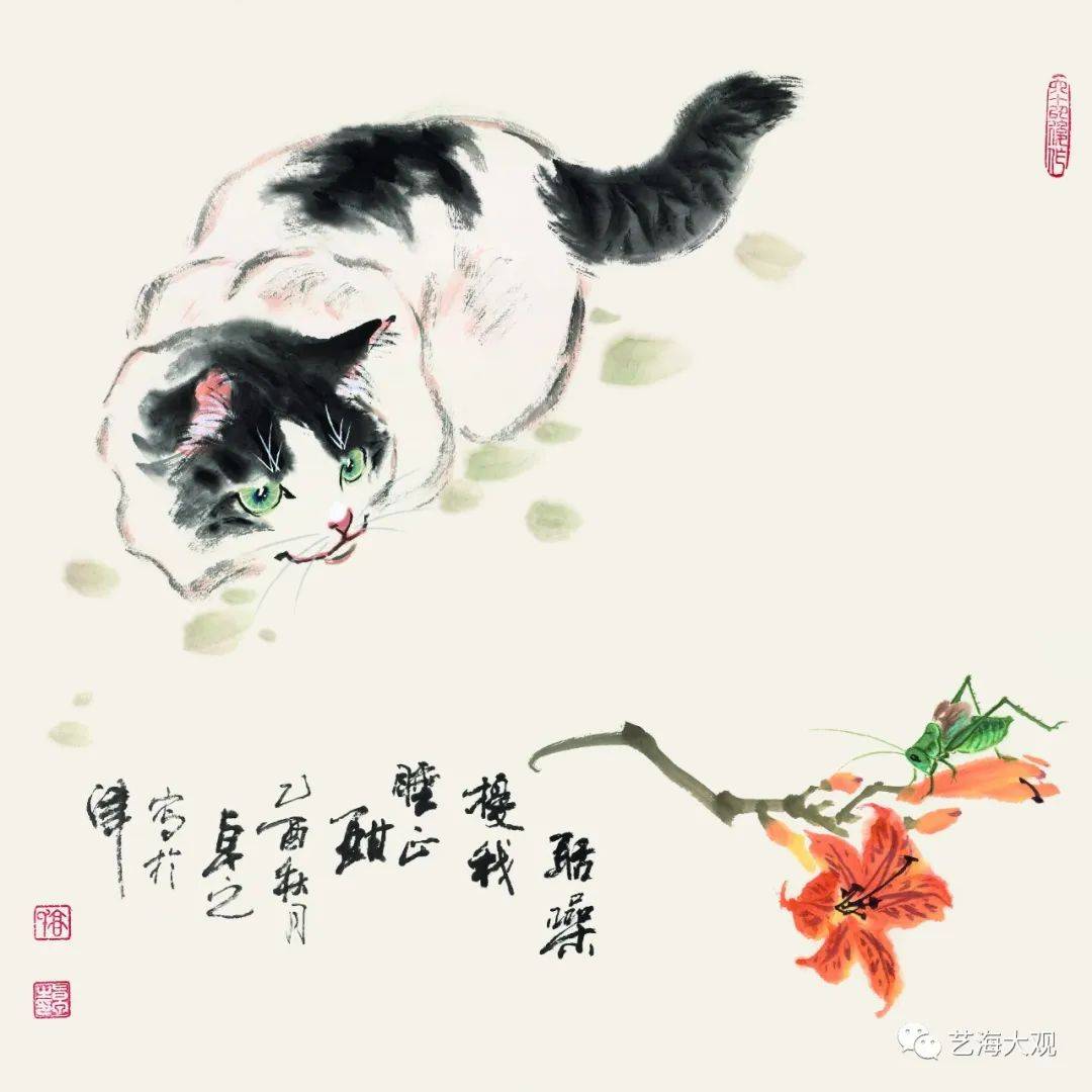 画家高占国笔下耄耋图