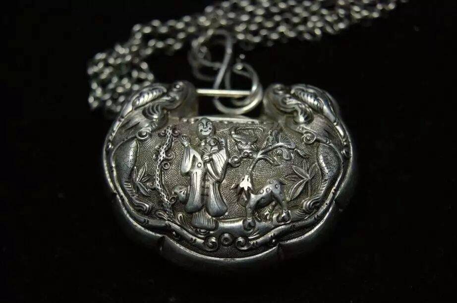 长命锁,中国式护身符,锁不尽的吉祥!