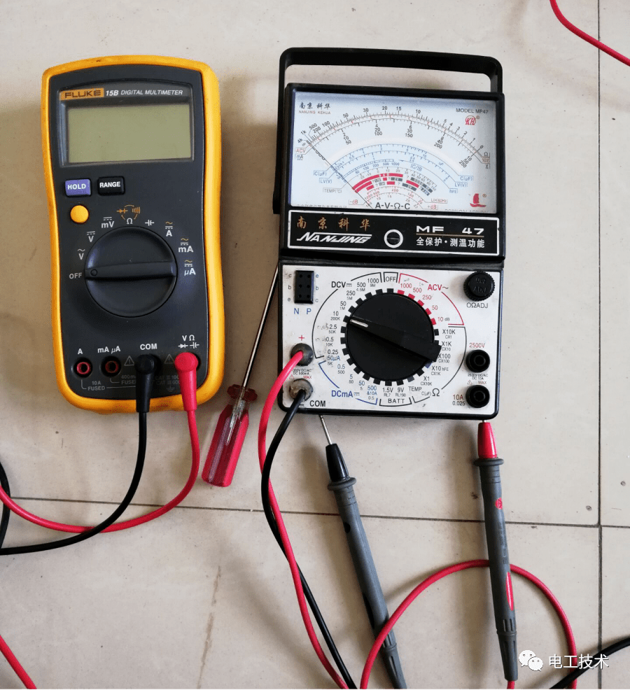 淺談指針萬用表和數字萬用表的區別,讓電工老師傅來告訴你!