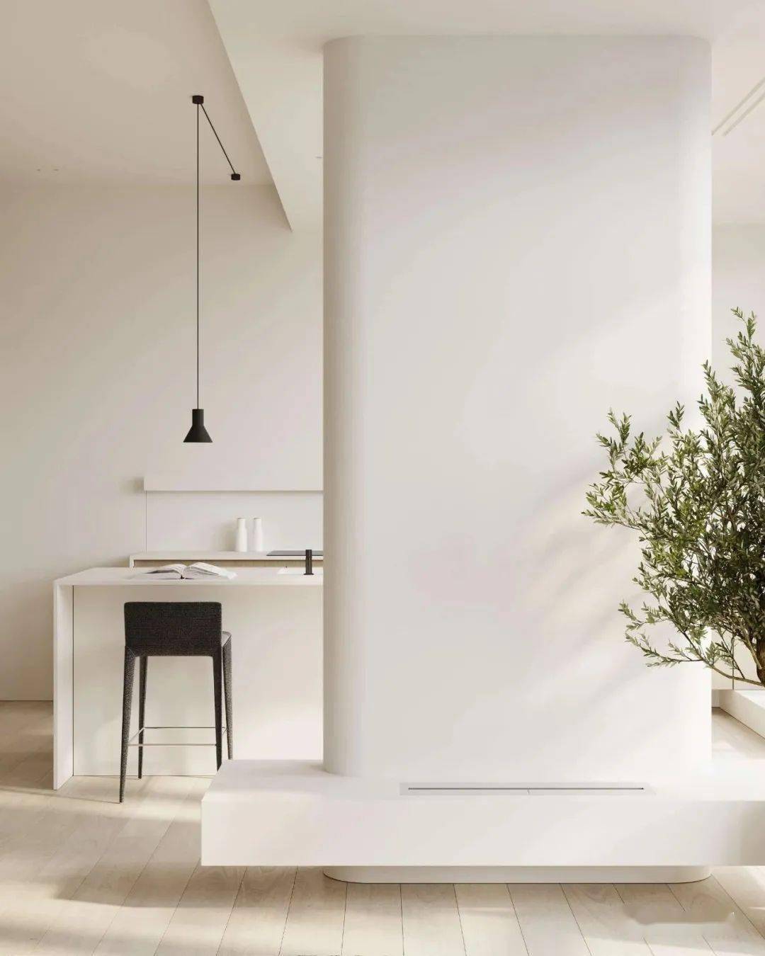 极简白 原木,最纯粹的设计格调