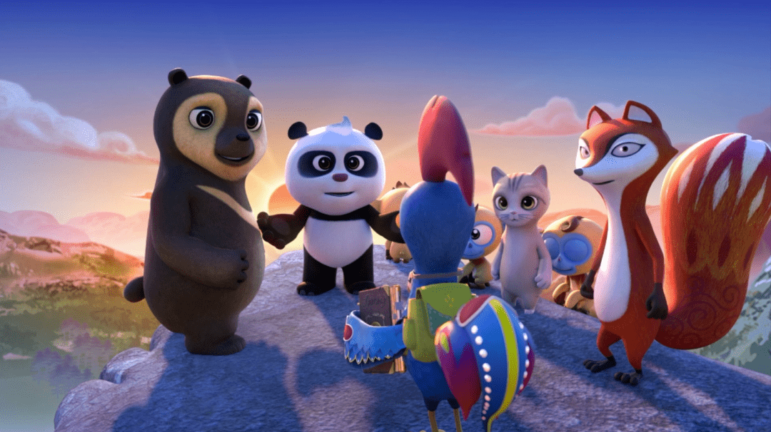 来给大家一一揭秘 《熊猫和卢塔》 这些动画片里 有老朋友也有新伙伴