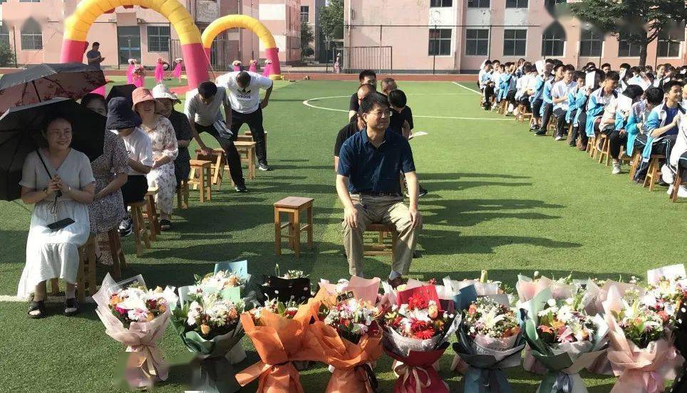 流年笑掷未来可期临沂刘店子中学举行九年级毕业典礼暨最后一课