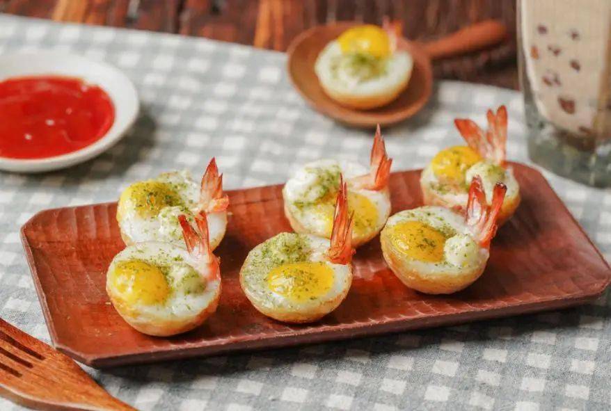 sweet memories示意图风味虾扯蛋,日式鲷鱼烧精致海洋风味冷餐