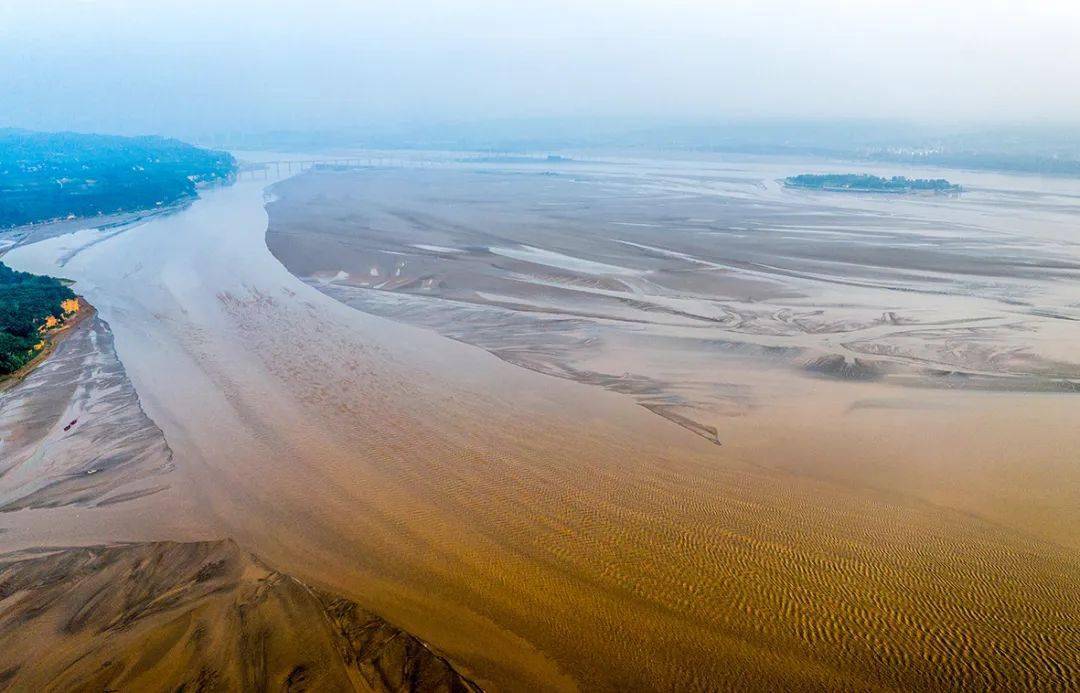 排水排沙一个月黄河故道如此美