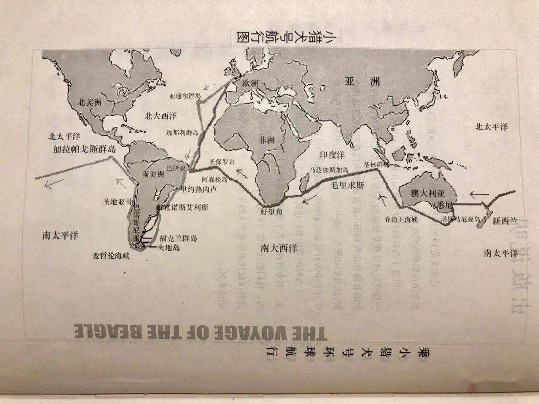 图片来自达尔文的《乘小猎犬号环球航行》内驱力,其实是一种激情