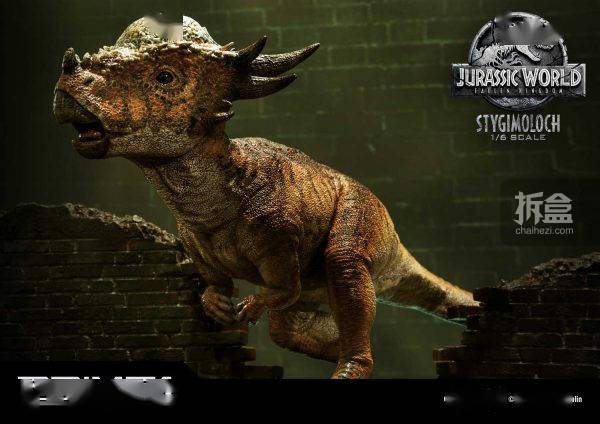 prime 1 studio p1s 侏罗纪公园 stygimoloch 冥河龙雕像