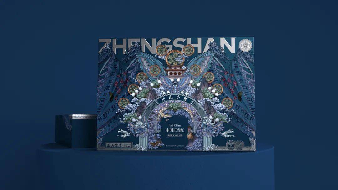 中国风的茶叶包装设计这次还带上京剧元素了