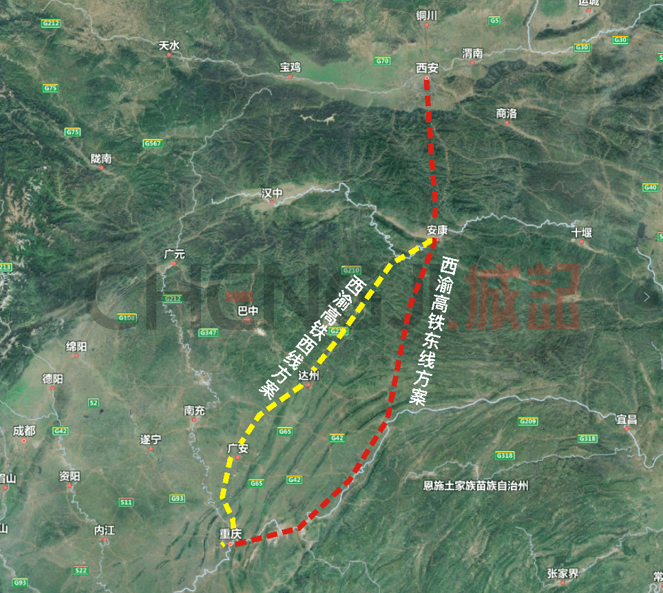 西阎阎机城际铁路改线图片