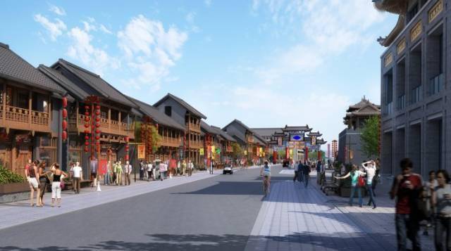 华丽变身,阳城明清一条街改造方案全景展示_古城