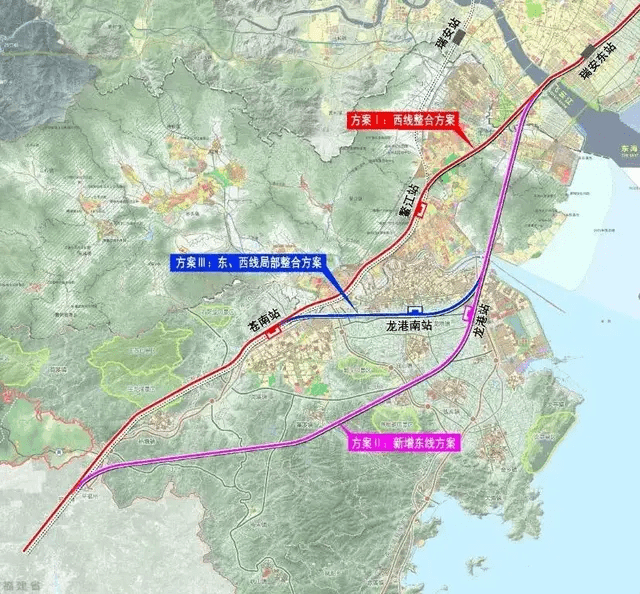 關於溫福高鐵在鰲江流域的設站和走向分析