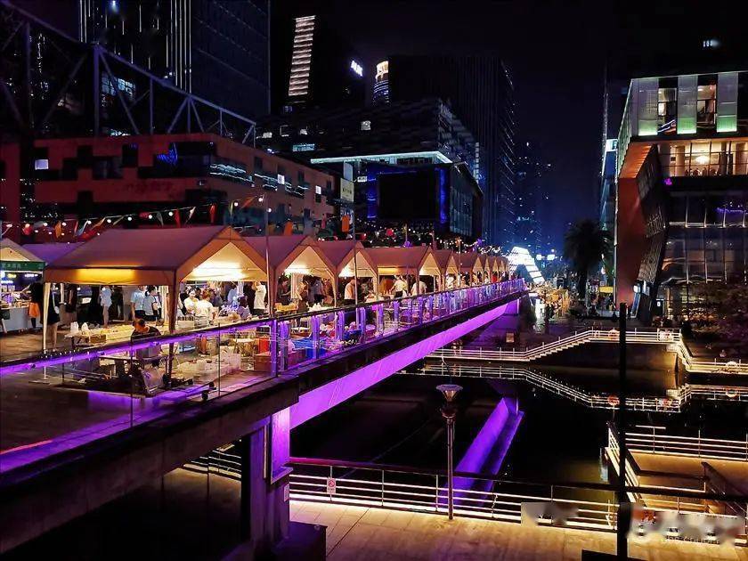 2021宁波水街夜市图片
