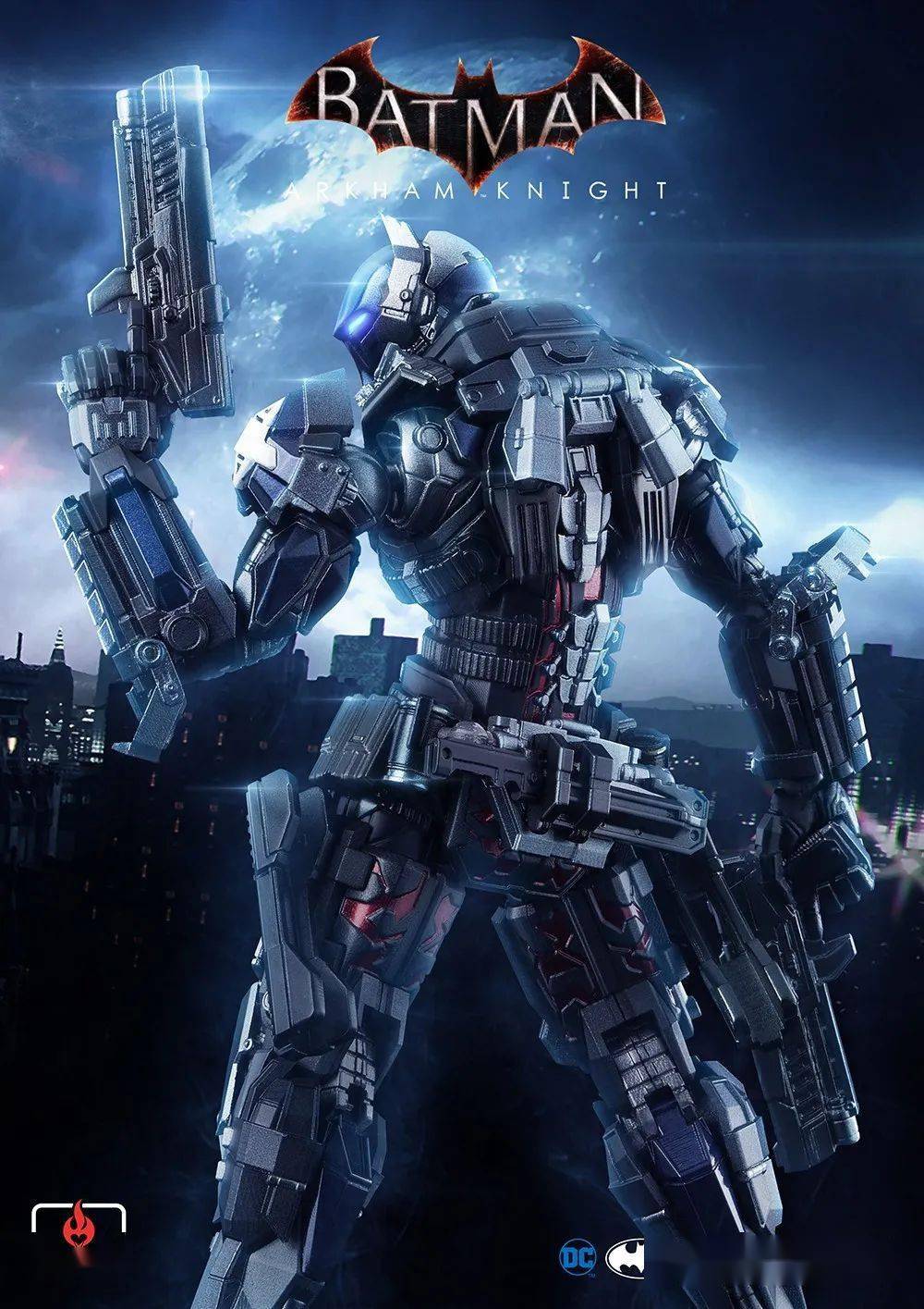 【预售】千值练flametoys蝙蝠侠阿卡姆骑士 可动手办