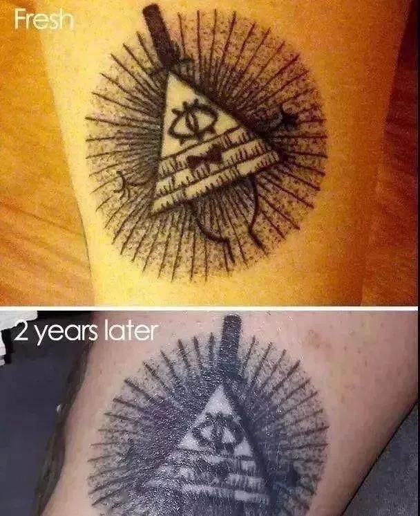 纹身褪色真的有那么恐怖吗