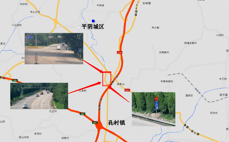 341国道白银段线路图图片