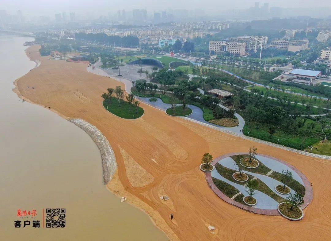 襄阳有了环岛绿道配有沙滩浴场等你来打卡