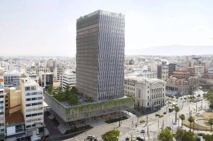 废弃的大厦沉睡中的巨人改造后的建筑立面漂亮