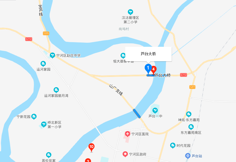 天津芦台地图图片