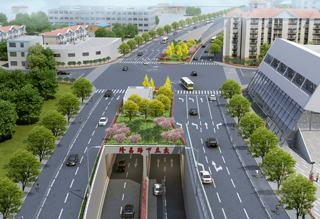 备受市民关注的北横通道新建工程迎来新节点,该工程东段的隆昌路下