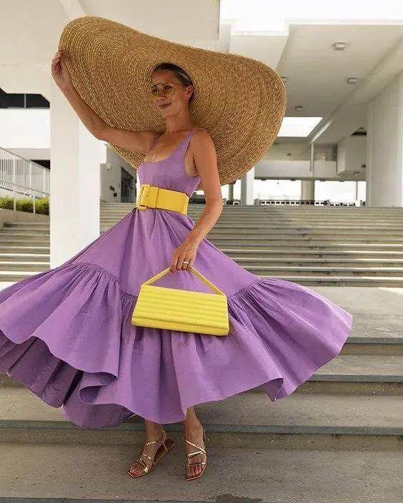 柠檬黄 番茄红红色系linkfashion红色是所有颜色中最容易被注意到的