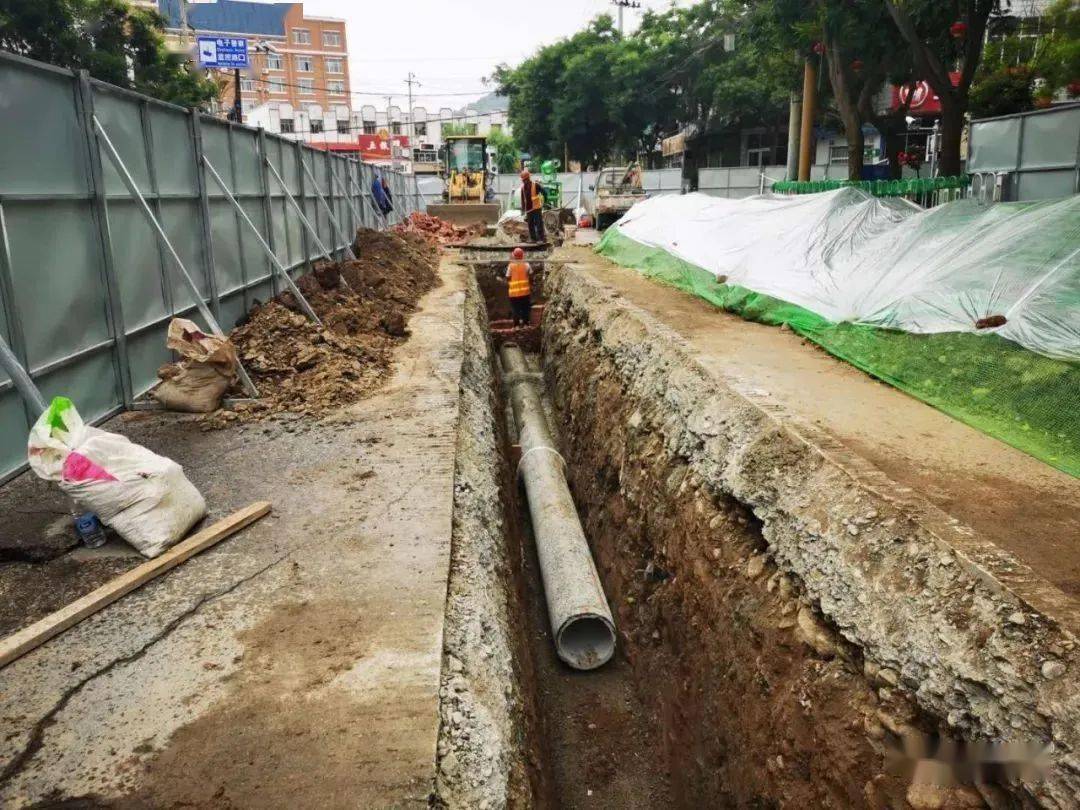 馬曉璐檢查縣城雨汙分流項目施工情況