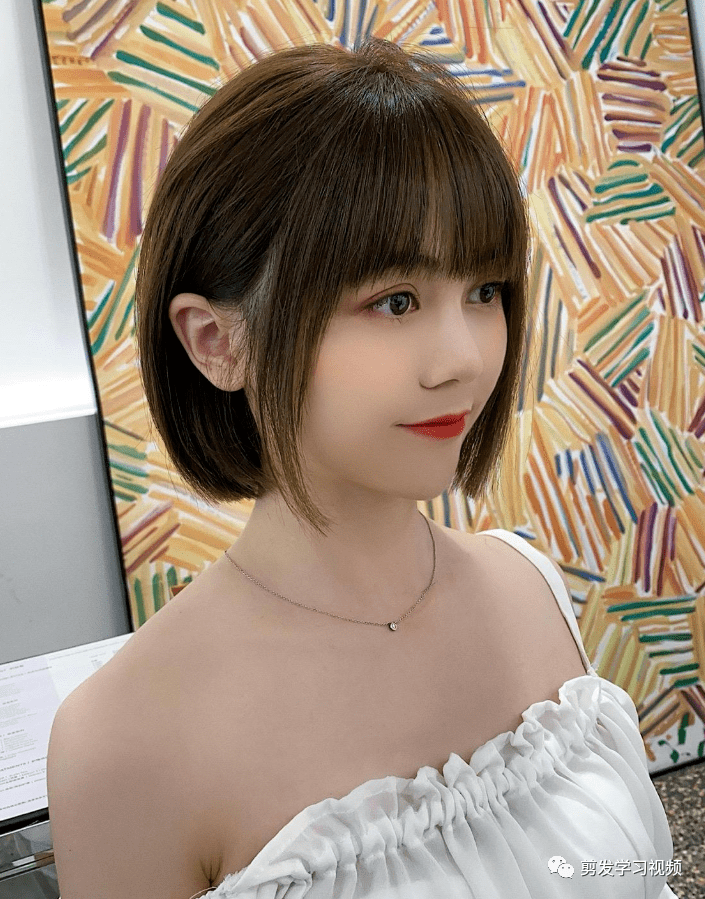 波波头耳朵露出来才时髦40款