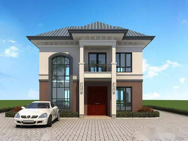 6款农村别小墅设计图,让90后媳妇疯狂的爱上乡村_别墅