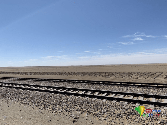 天鹅湖站的临策铁路.中国青年网记者乔佳新 摄