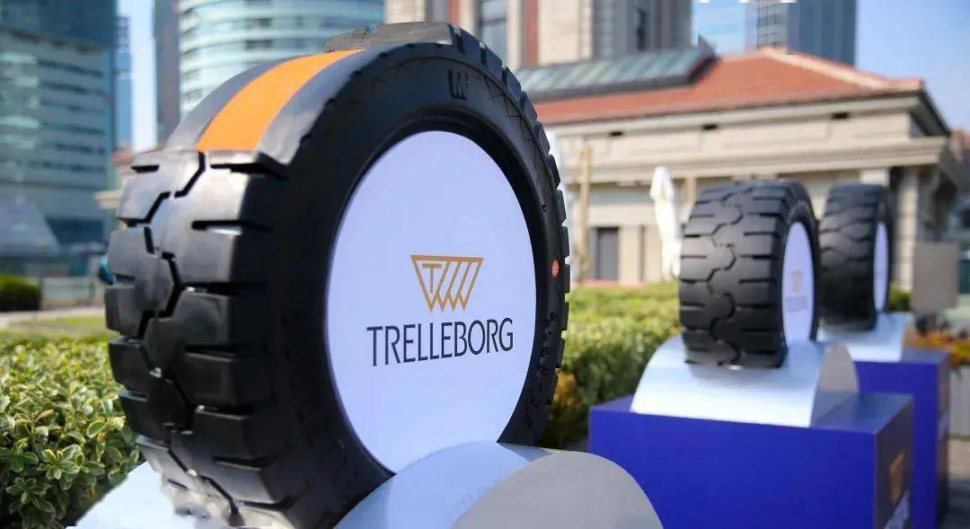 特瑞堡创新的 psl 可视化 叉车轮胎特瑞堡积极布局全球市场,建立了