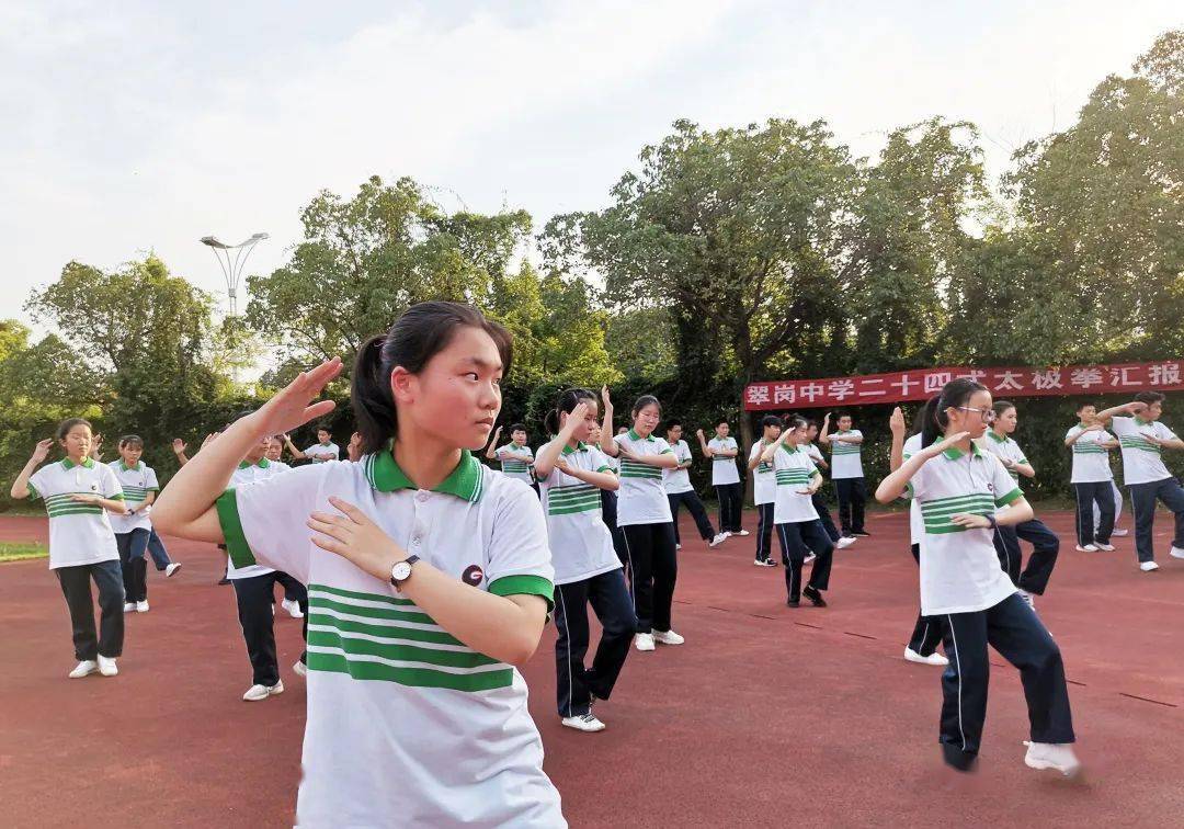 扬州翠岗中学图片