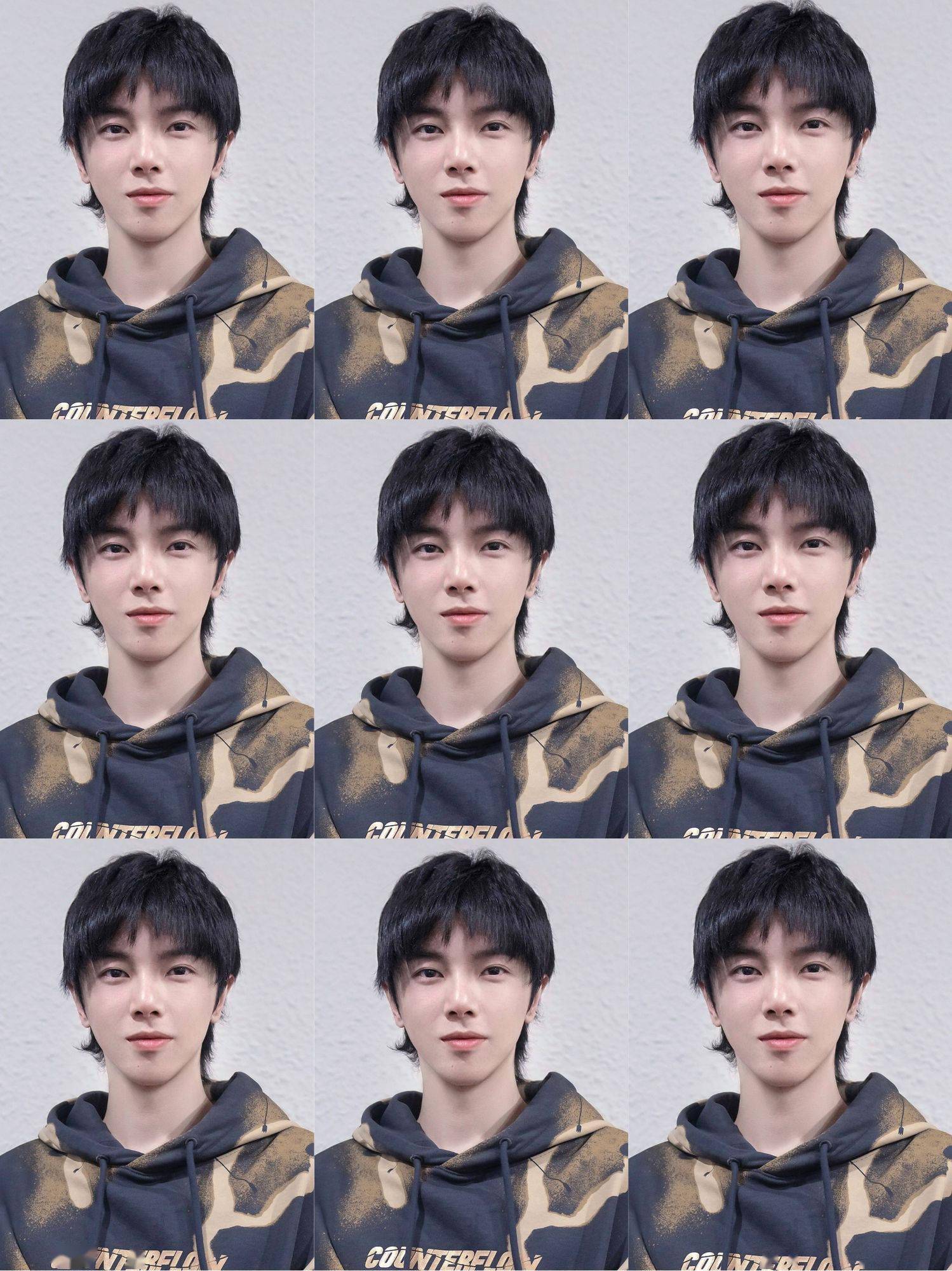 帅哥的证件照必须人手一份 华晨宇你帅skr人啦!