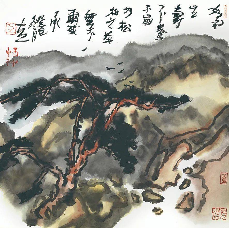 岭南国画百家方土作品赏