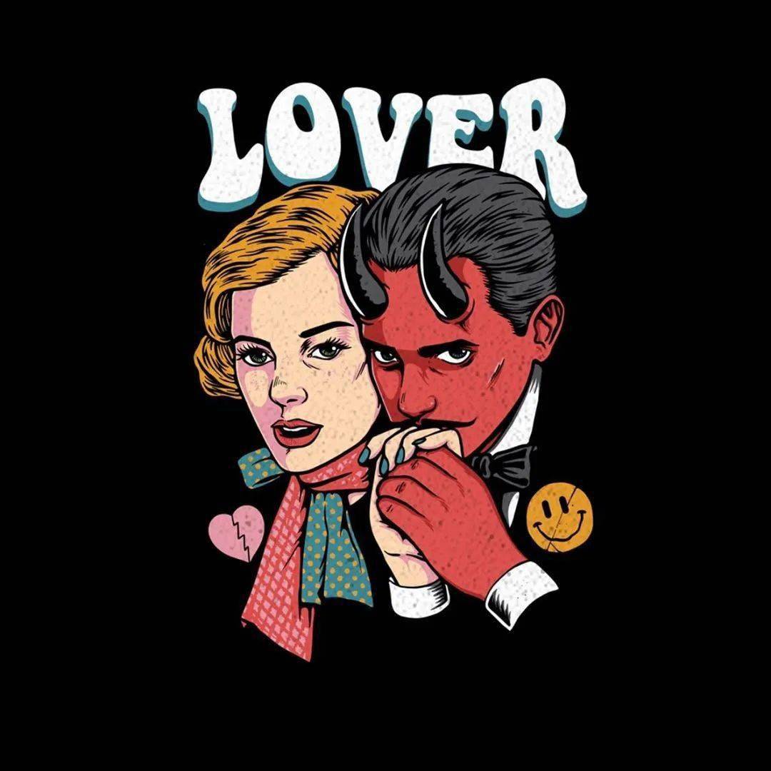 图案分享|服饰上的暗黑摇滚风格图案(中)